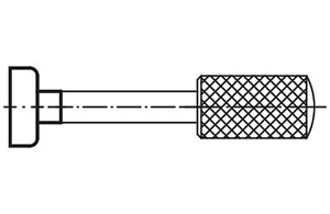 Magnete mit Gewinde (Flachgreifer) 
aus Hartferrit